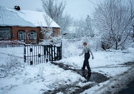 Le froid en Ukraine